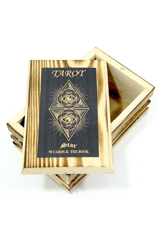 Tarot Oyun Kartı Ahşap Kutulu 1066683