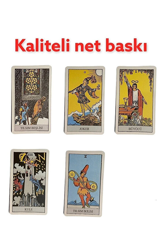 Tarot Oyun Kartı Ahşap Kutulu 1066683