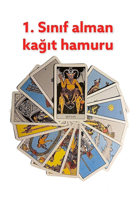 Tarot Oyun Kartı Ahşap Kutulu 1066683