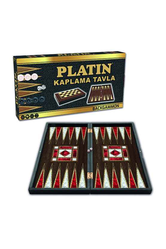 Platin Sedef Tavla Büyük