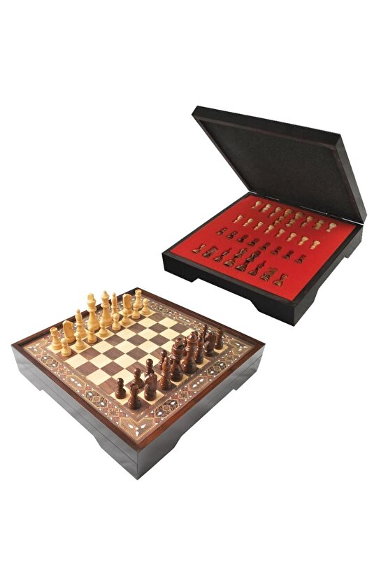 VIP Satranç Takımı Ceviz - 1050422