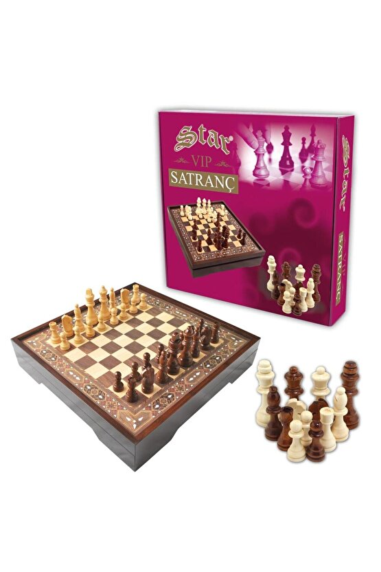 VIP Satranç Takımı Ceviz - 1050422