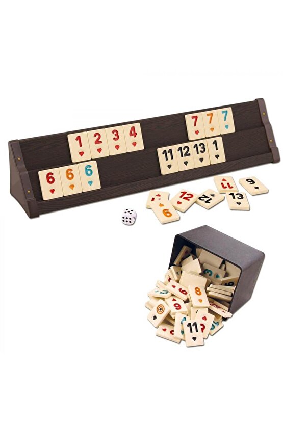 101 Plus OKEY Takımı - 1010433 - Koyu Renk
