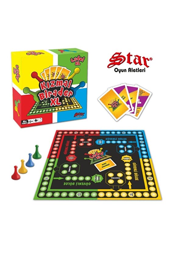 Star Grup Oyun Xl Kızma Birader Kızma Birader Xl Star Eğlenceli Aile Kutu Oyunu Eğlenceli Aile Oyunu