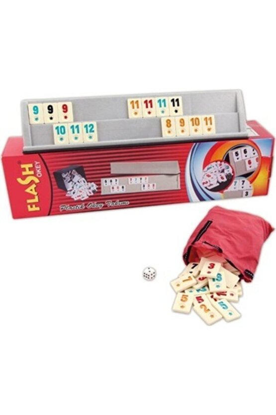 Flash Plastik Okey Takımı 14+yaş