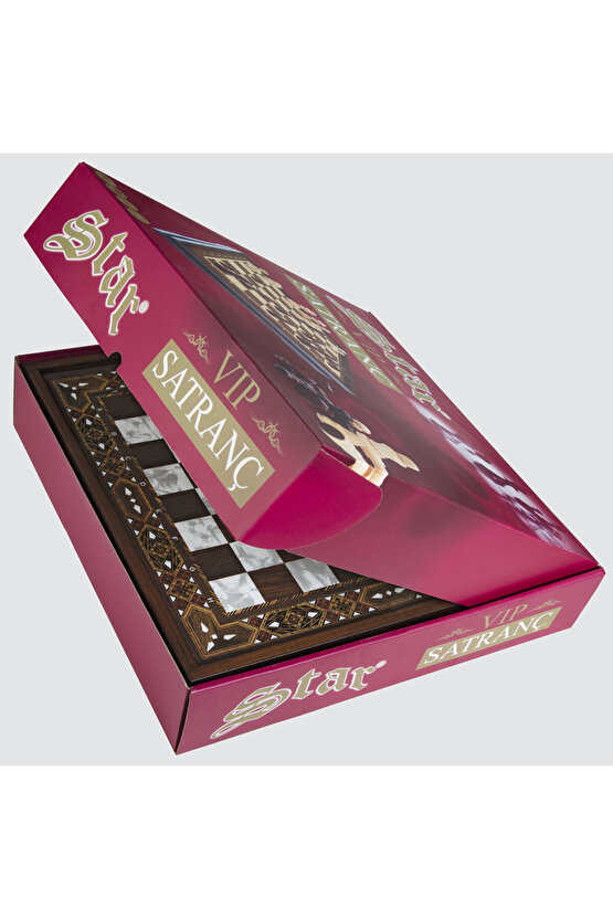 Star Vıp Satranç Seti Sedef Büyük Boy Star Home-03