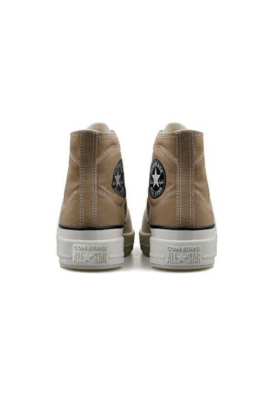 Chuck Taylor All Star Construct Kadın Günlük Ayakkabı A03876c Krem