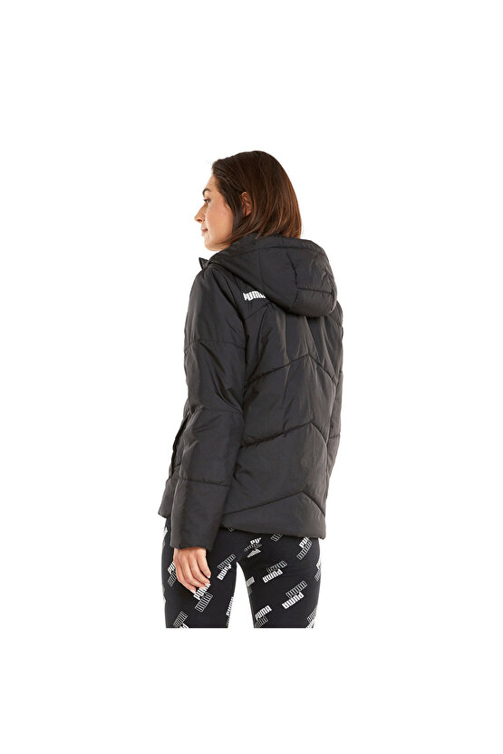 Essential Padded Jacket Kadın Siyah Günlük Stil Ceket 58764801