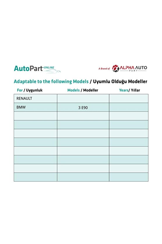 Seat Peugeot Citroen Renault VW BMW 3 E90 için Torx (Tork) Koltuk Kızak Civatası - 50 Adet