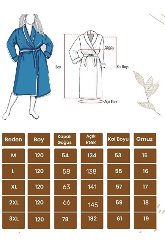 Bukle Bornoz, Şal Yaka Bornoz ,%100 Pamuklu Kadın  Erkek Unisex Bornoz