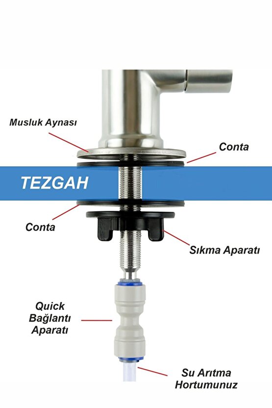Su Arıtma Cihazları için Lüks Musluk