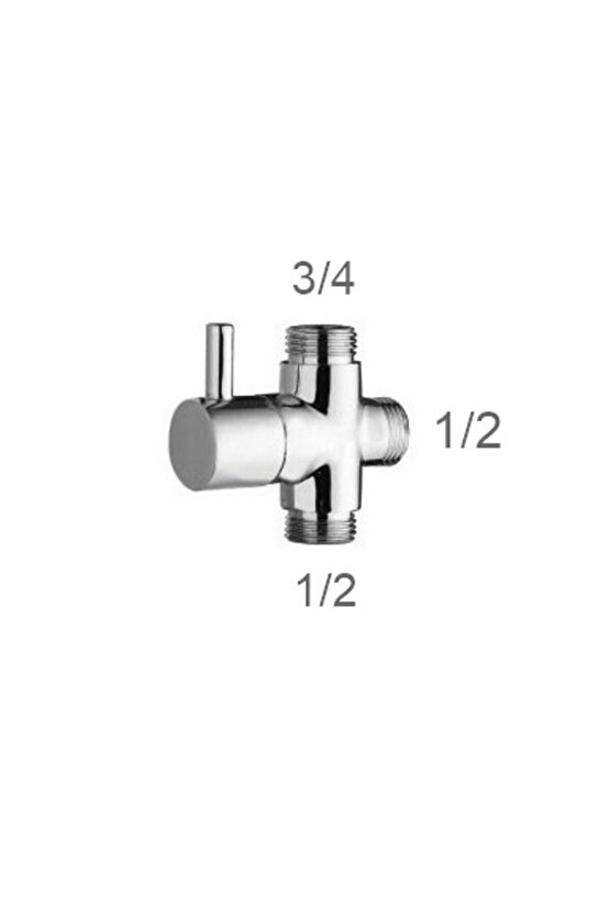 Yapıtaşı Yt32 Kartepe Banyo Robot Duş Seti Yönlendirici Musluk 34x12x12