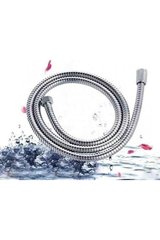 Kopmaz Kırılmaz Spiral Banyo Duş Hortumu 150 Cm.