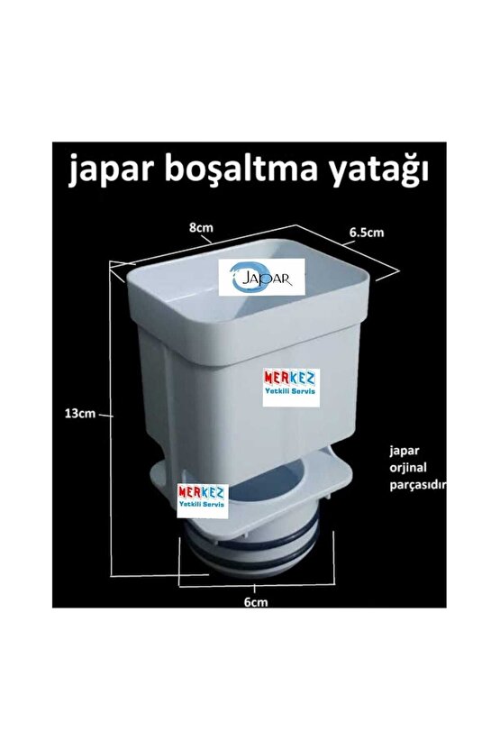 Gömme Rezervuar Boşaltma Grubu Alt Yatak Parçası