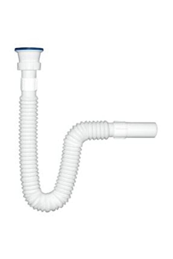 Körüklü Lavabo Gider Borusu Gırtlak Boru Lavabo Sifonu Su Gider Borusu