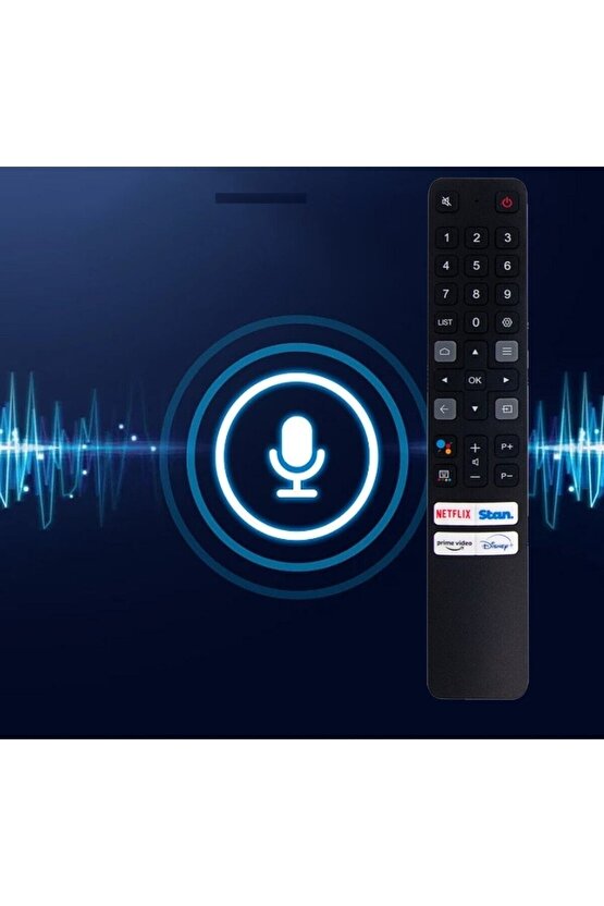 Tc.l Rc-901V Fmr3 Android Led Tv Kumandası Mikrofonlu