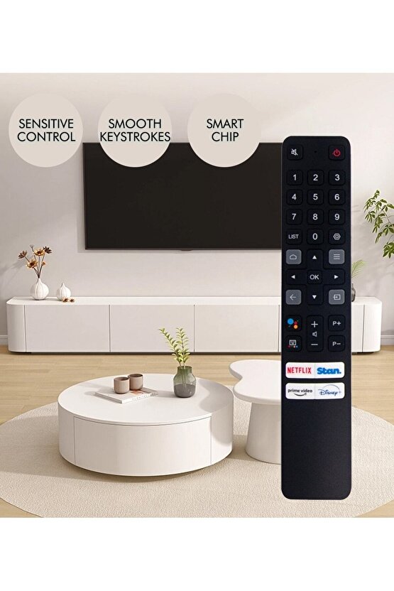 Tc.l Rc-901V Fmr3 Android Led Tv Kumandası Mikrofonlu