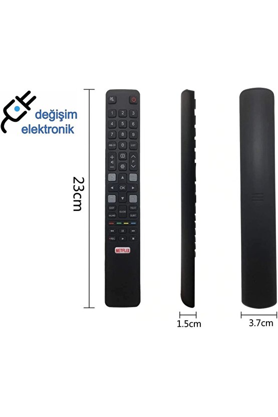 TC L Rc-901V Fmr3 Uyumlu Android Led Tv Kumandası