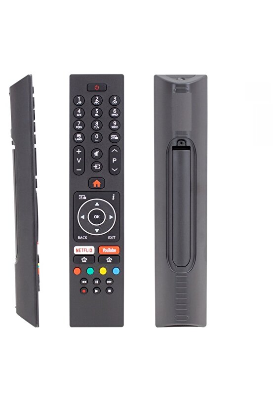 Toshib a Ct-8556 Smart Lcd Led Tv Kumandası Mikrofonsuz