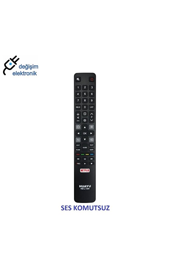 Tc l 55P725 Android Led Tv Kumandası Mikrofonsuz