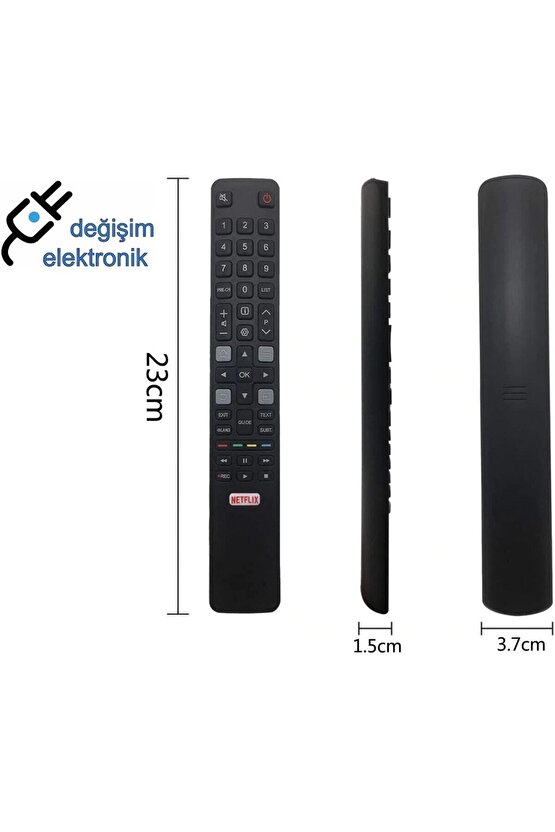 Tc l 55P725 Android Led Tv Kumandası Mikrofonsuz