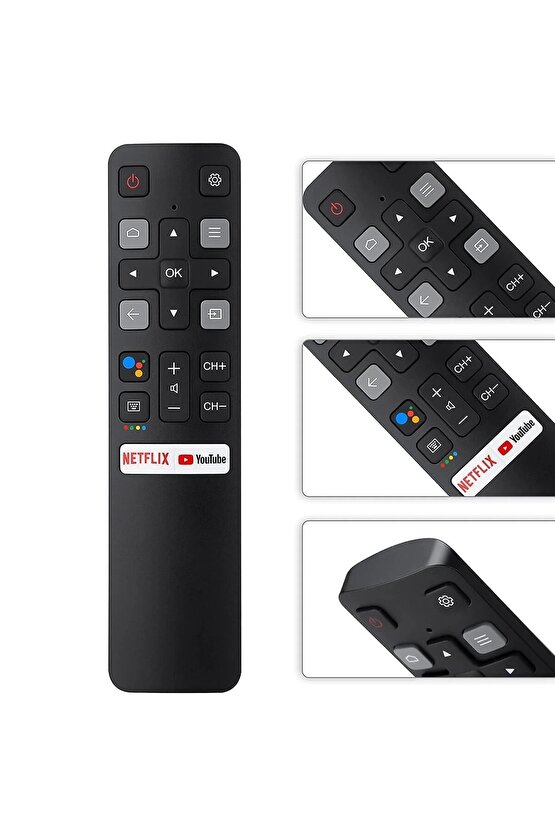 Tc l 55P725 Android Led Tv Kumandası