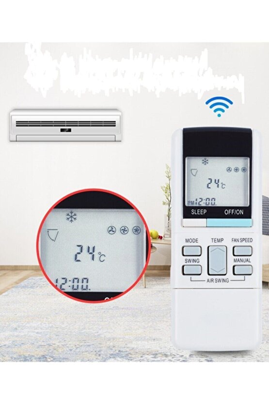 Panasoni c A75c559 Klima Kumandası