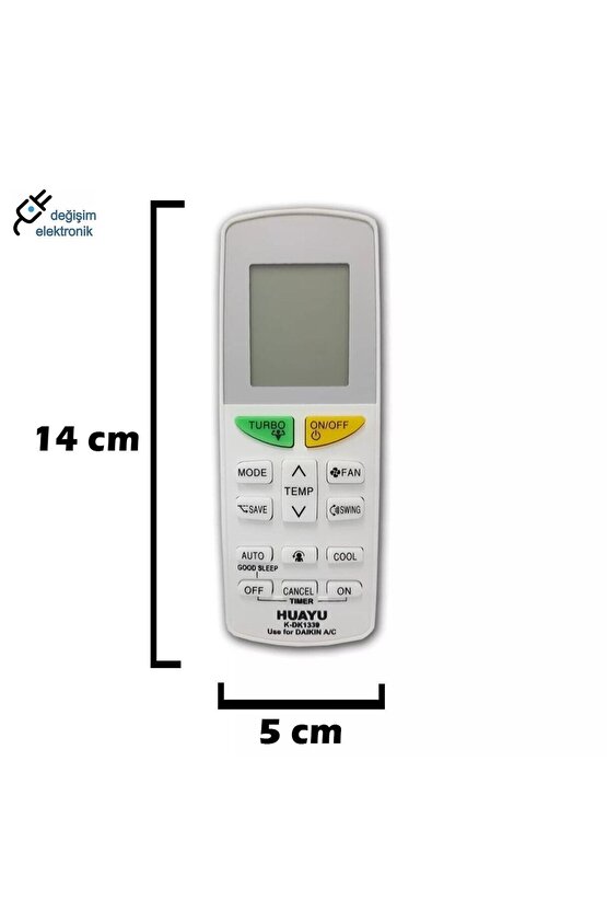 Daıkın Arc455a1 Klima Kumandası