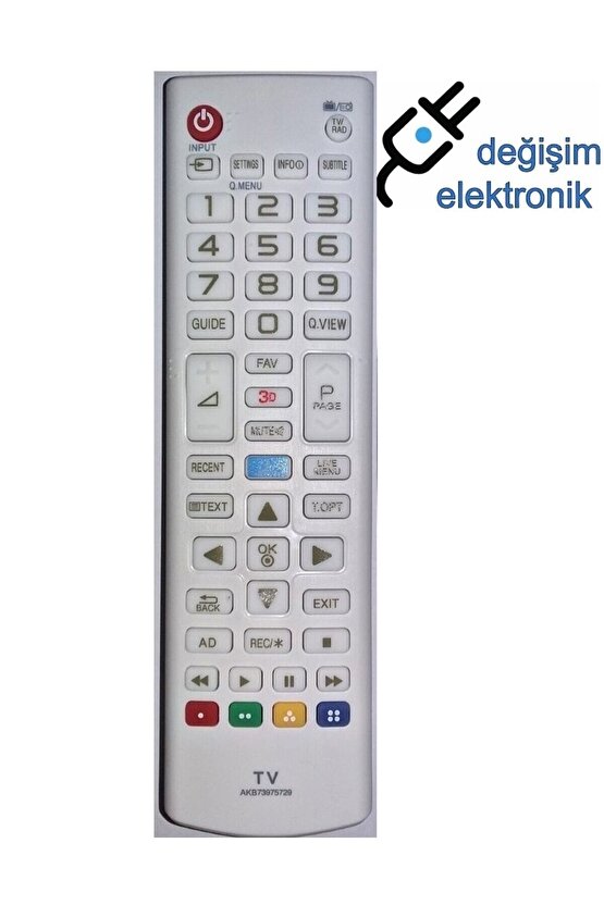 Lg Akb73975758 Led Tv Kumandası