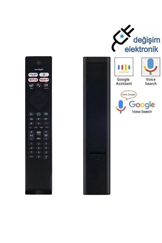 Philips 65pus850562 Android Led Tv Kumandası