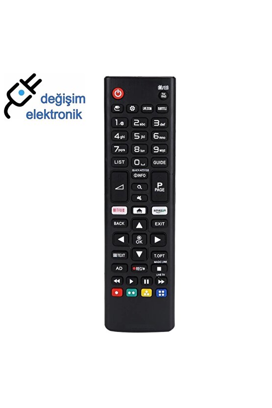 Lg 50uk6470plc Uyumlu Smart Led Tv Kumandası