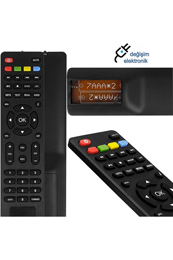 Axen Ax-12320 Mini Hd Uydu Kumandası