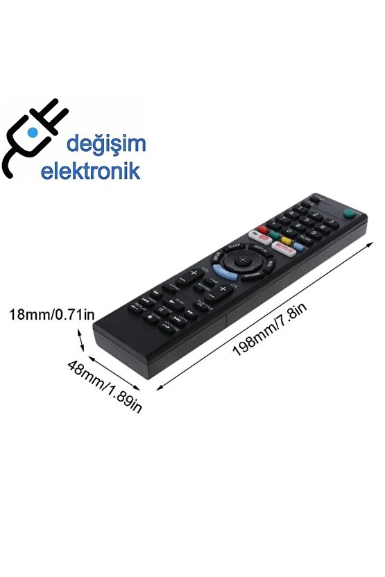 Sony Kdl-50w665 Smart Led Tv Kumandası