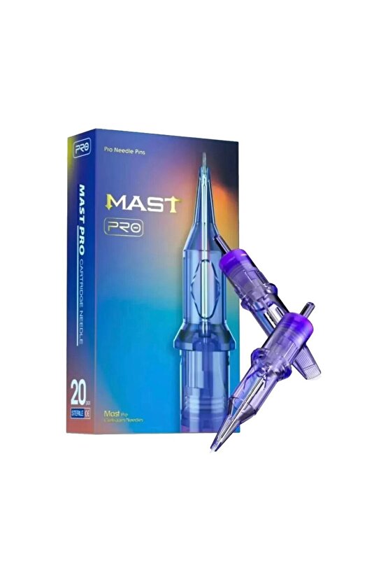 Pro Cartridges 1 Kutu Pro 1005 RS - 0.30 mm - Kartuş Dövme ve MAST Kalıcı Makyaj Gölgeleme İğnesi