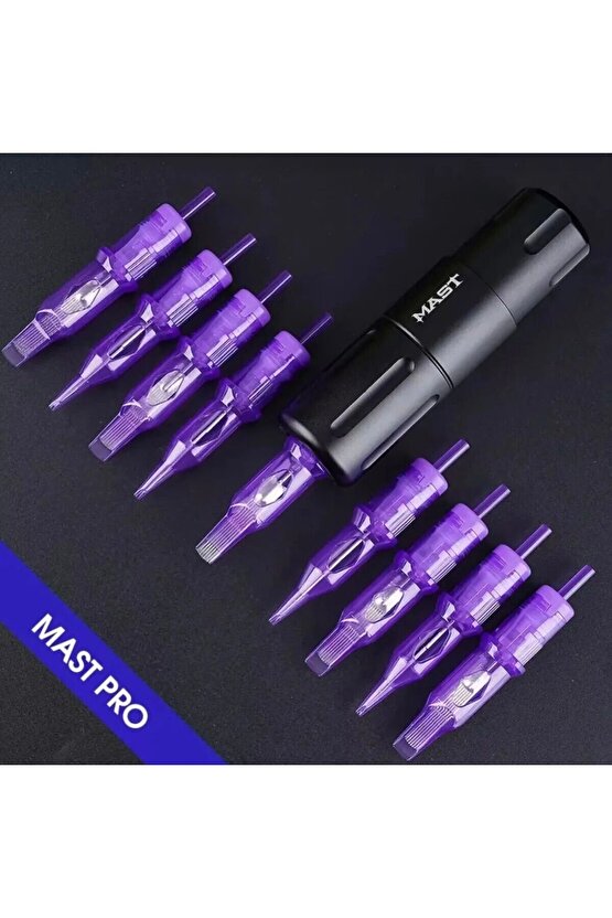Pro Cartridges 1 Kutu Pro 1005 RS - 0.30 mm - Kartuş Dövme ve MAST Kalıcı Makyaj Gölgeleme İğnesi