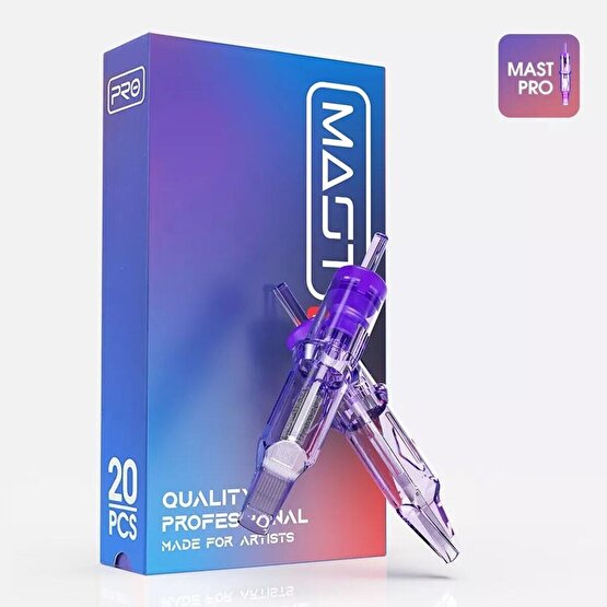 Mast kartuş dövme iğneleri, paketler 20 adet şeklindedir1-PRO-1001RLL
