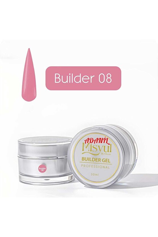 Misyul 30 ml Profesyonel Builder Gel 08 Şeker Pembe