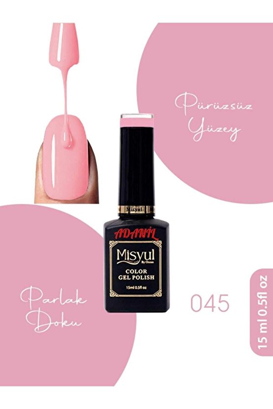 15 ml Misyul Profesyonel Kalıcı Oje Mis-045