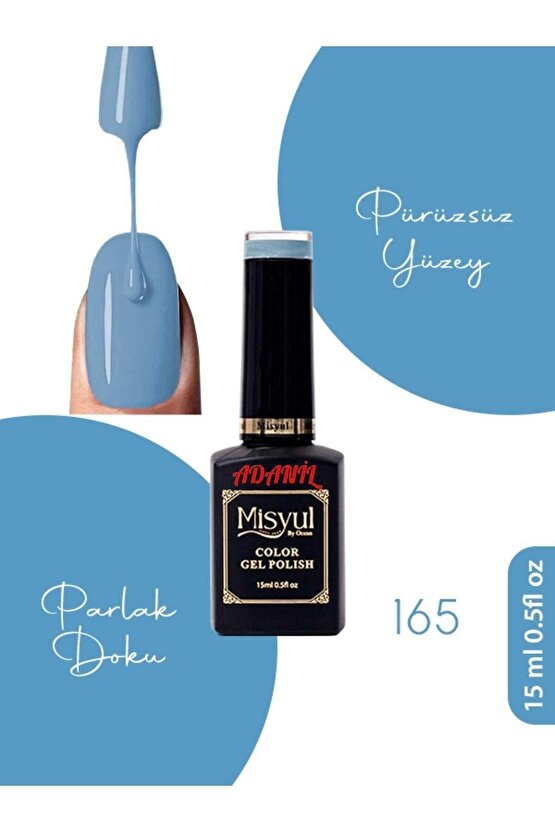15 ml Misyul Profesyonel Kalıcı Oje Mis-165