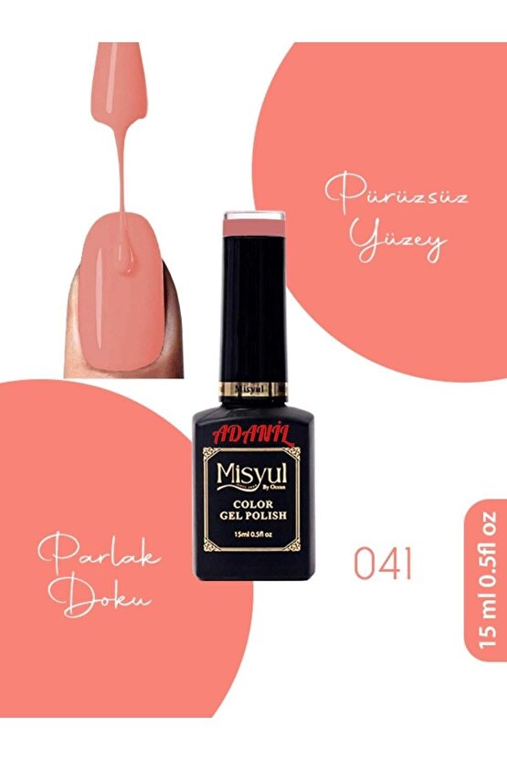 15 ml Misyul Profesyonel Kalıcı Oje Mis-041