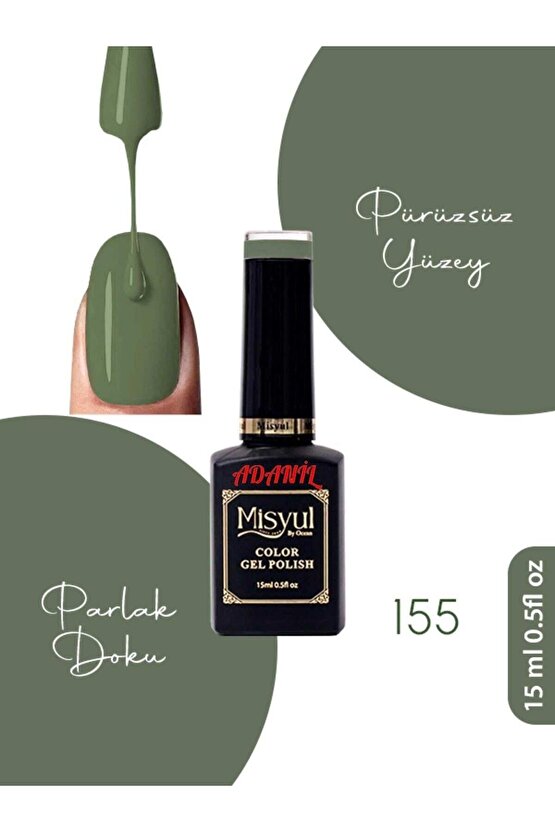 15 ml Misyul Profesyonel Kalıcı Oje Mis-155
