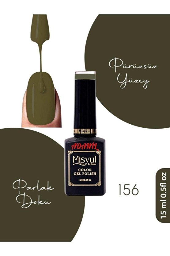 15 ml Misyul Profesyonel Kalıcı Oje Mis-156