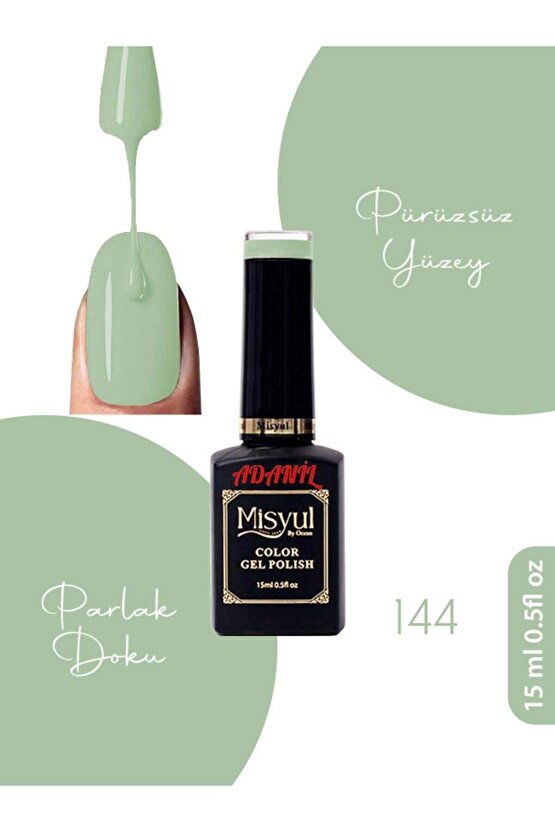 15 ml Misyul Profesyonel Kalıcı Oje Mis-144