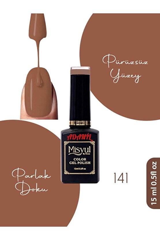 15 ml Misyul Profesyonel Kalıcı Oje Mis-141