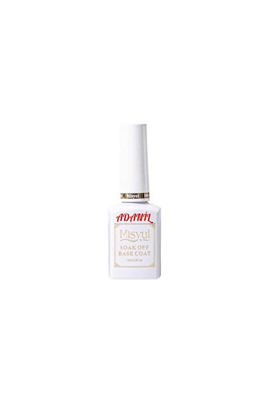 15 ml Misyul Profesyonel Soak-Off Güçlü Base Coat
