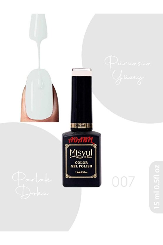 15 ml Misyul Profesyonel Kalıcı Oje Mis-007