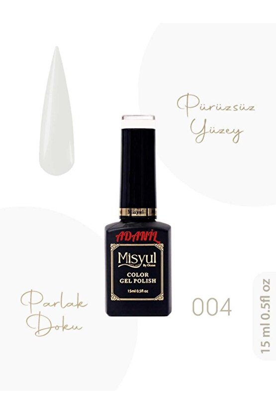 15 ml Misyul Profesyonel Kalıcı Oje Mis-004