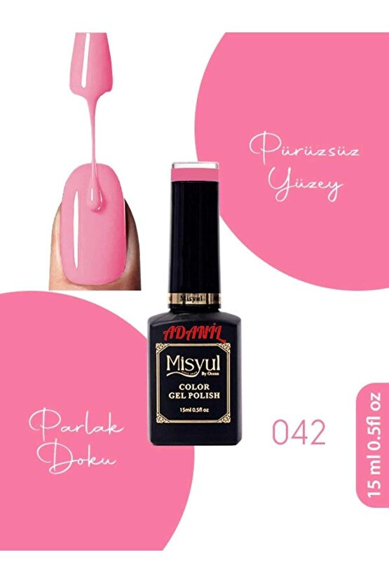 15 ml Misyul Profesyonel Kalıcı Oje Mis-042