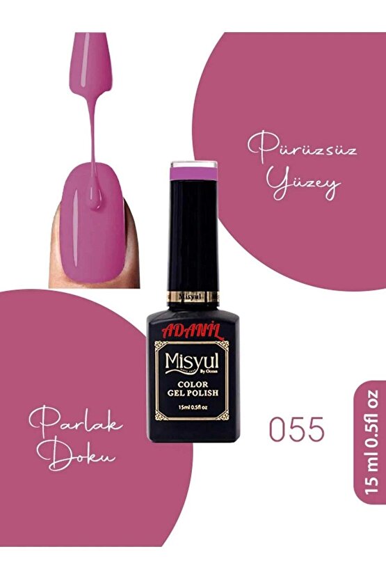 15 ml Misyul Profesyonel Kalıcı Oje Mis-055