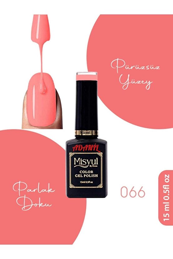 15 ml Misyul Profesyonel Kalıcı Oje Mis-066